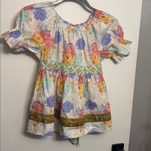 Matilda Jane girls top floral sz 12
